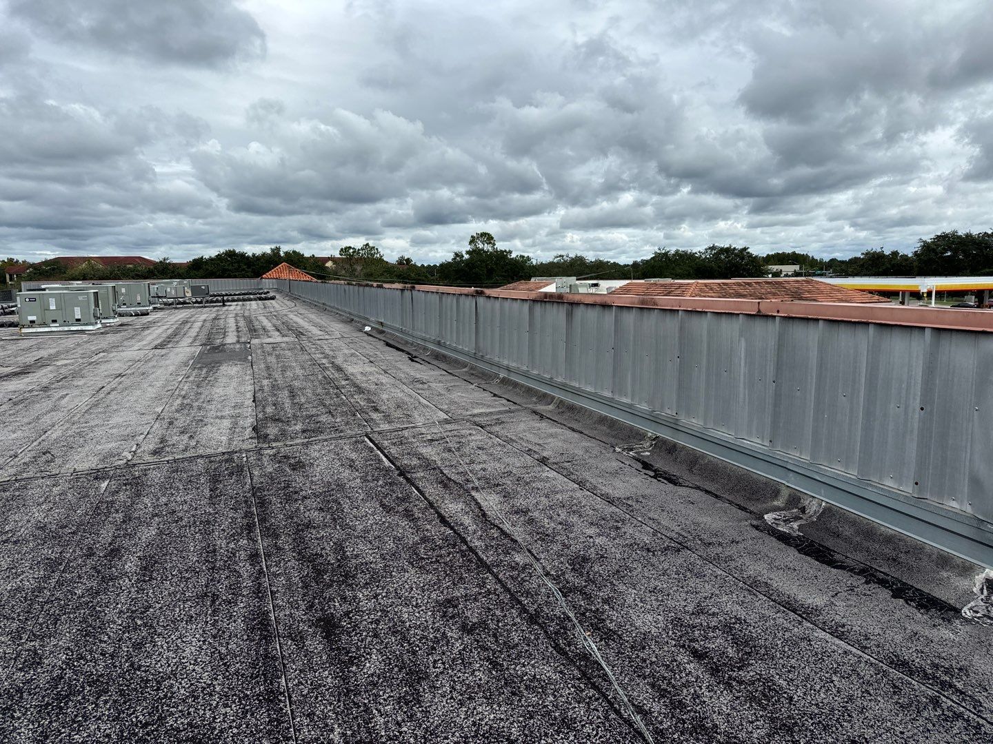 Modified Bitumen Commercial Roof Installation for Tampa Strip Mall by CES Roofing