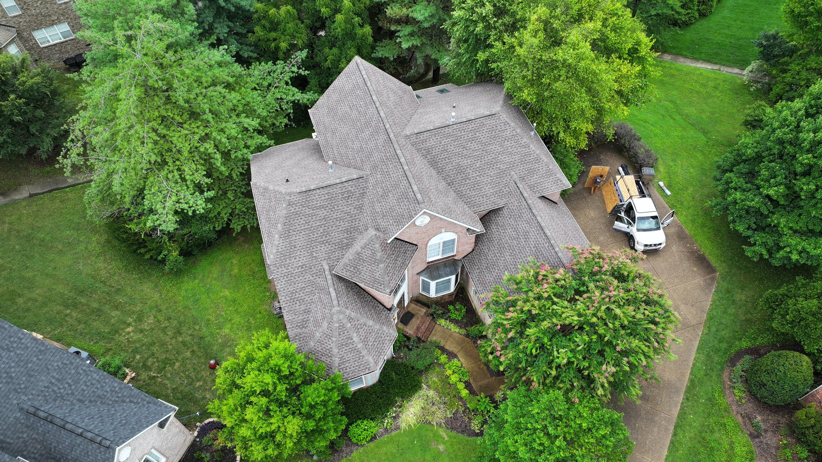 Residential Roofing Installation using Timberline HDZ Shingles by Paragon Roofing