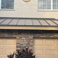 24ga 1.5" Snap-Lock Buckskin  by Total Roofing System The Metal Roof Experts