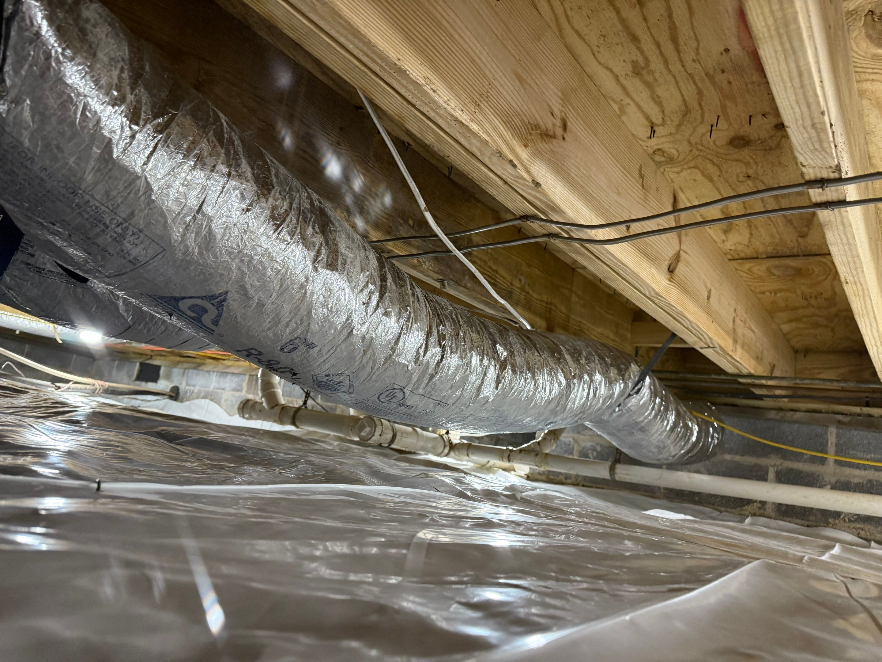 Project in Carrsville by Patriot Crawl Space Repairs