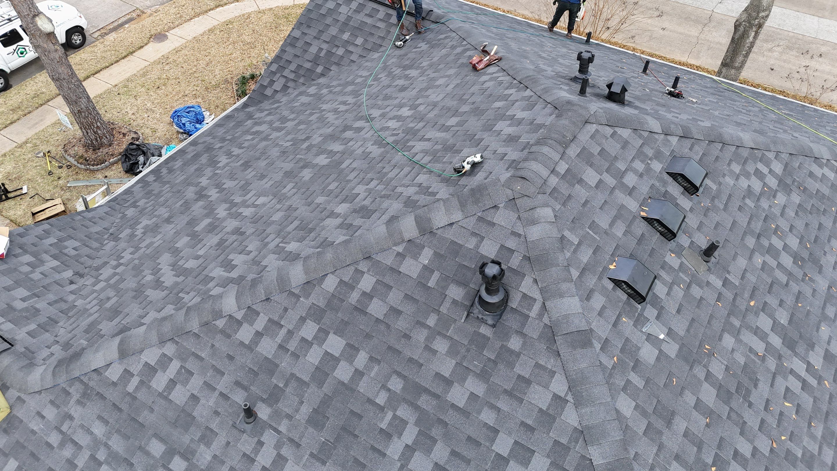 Roof Replacement completed in the Cypress Area! by Core Four Roofing
