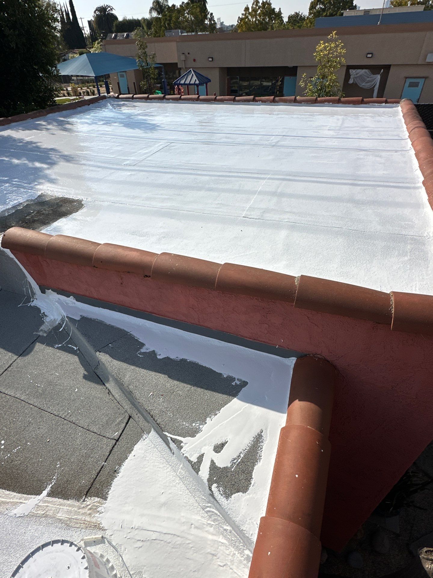 Residential Tile Maintenance and Silicone Application using American Standard Coatings Silicone-S by Hull Brothers Roofing