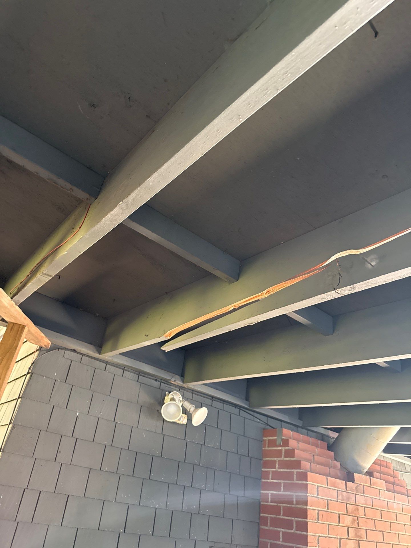 Fallen Tree Interior/ Exterior repair in Milwaukie by American Made Construction