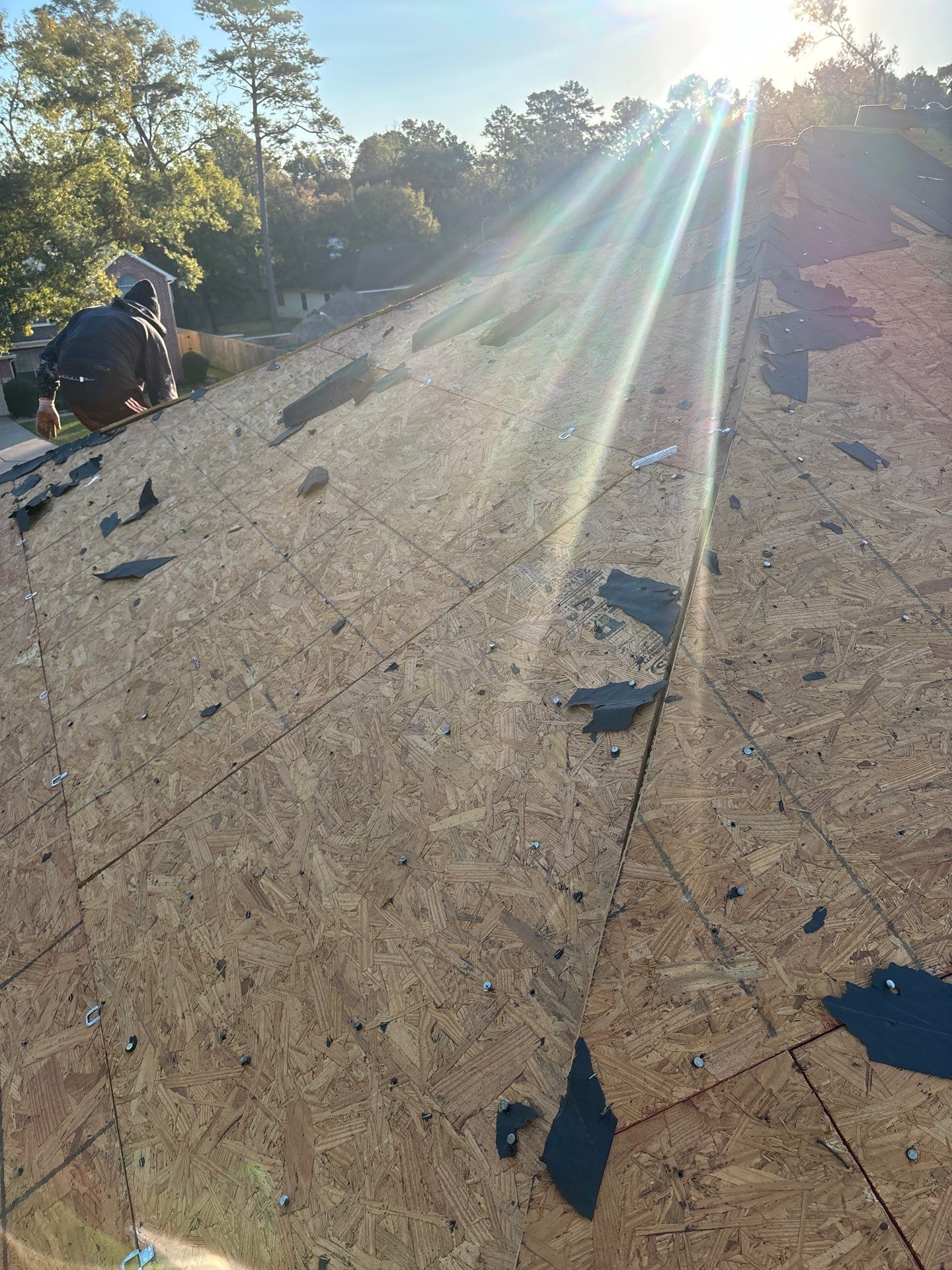 Residential Roofing Installation using Owen's Corning Duration (Lifetime) Shingles by Roof Repair Company