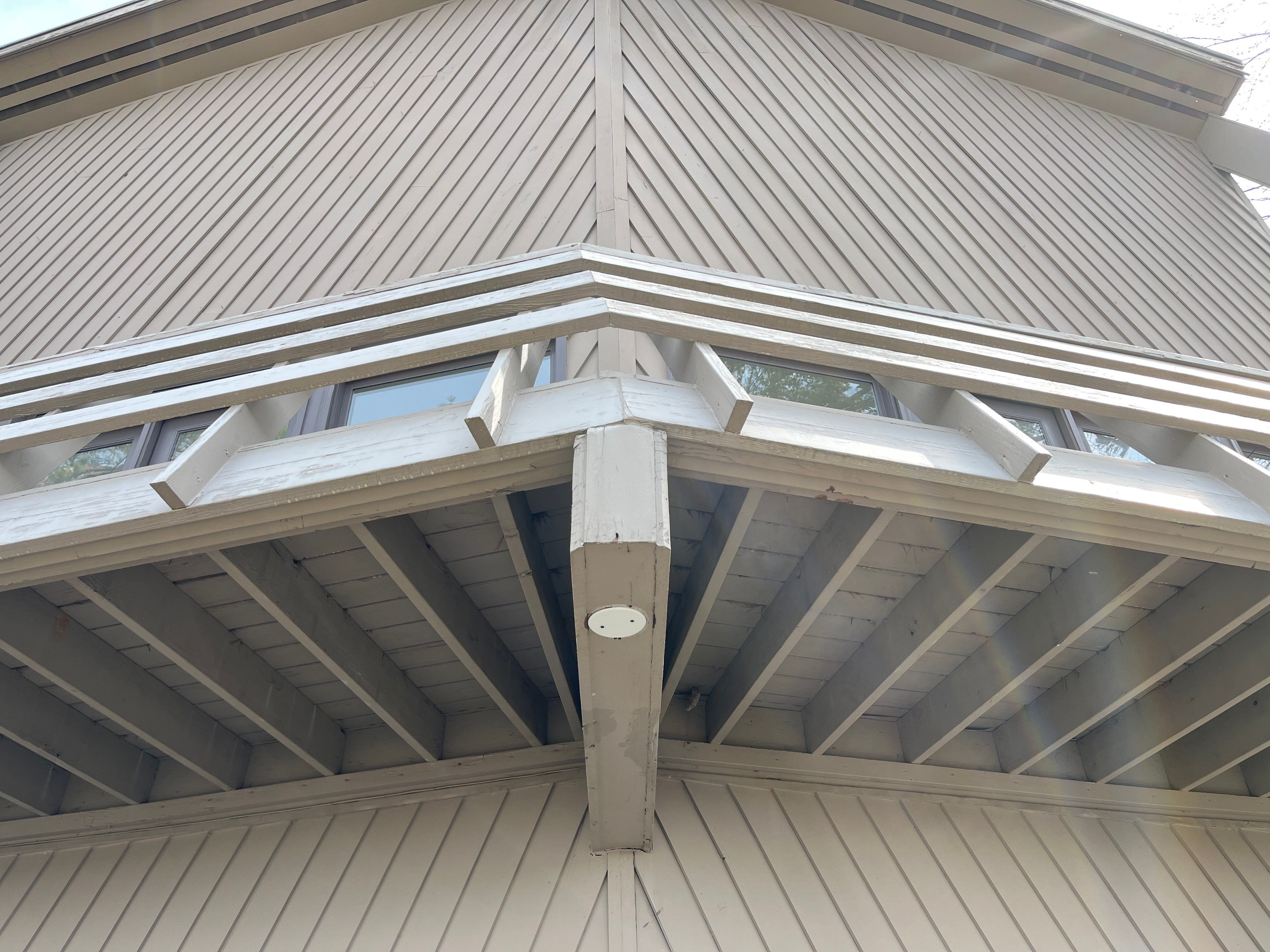 TimberTech Deck Replacement with Metal Cable Railing in Atlanta, GA by Nelson Exteriors
