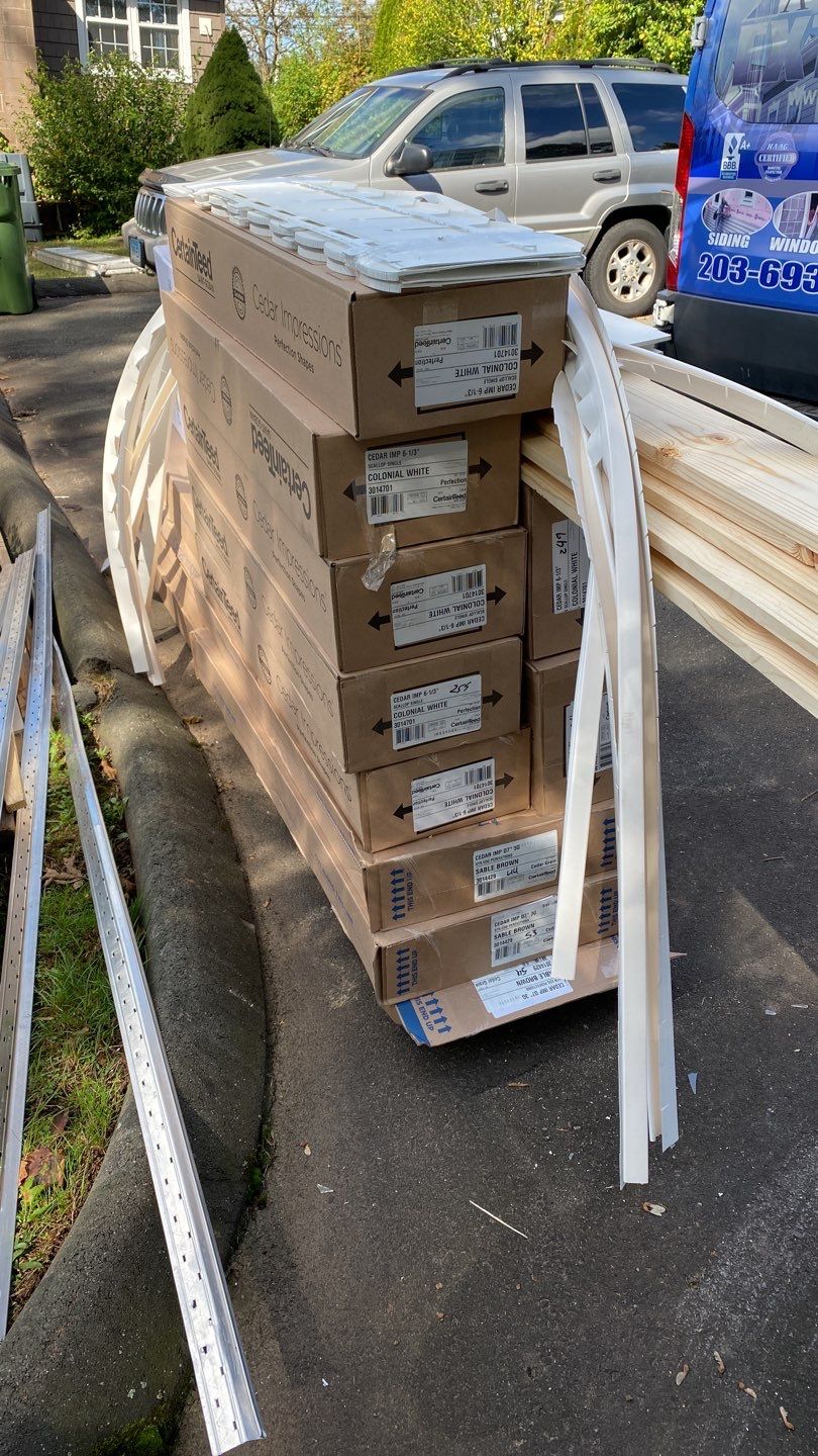 New roofing siding and gutters in new have CT by A Plus Exterior