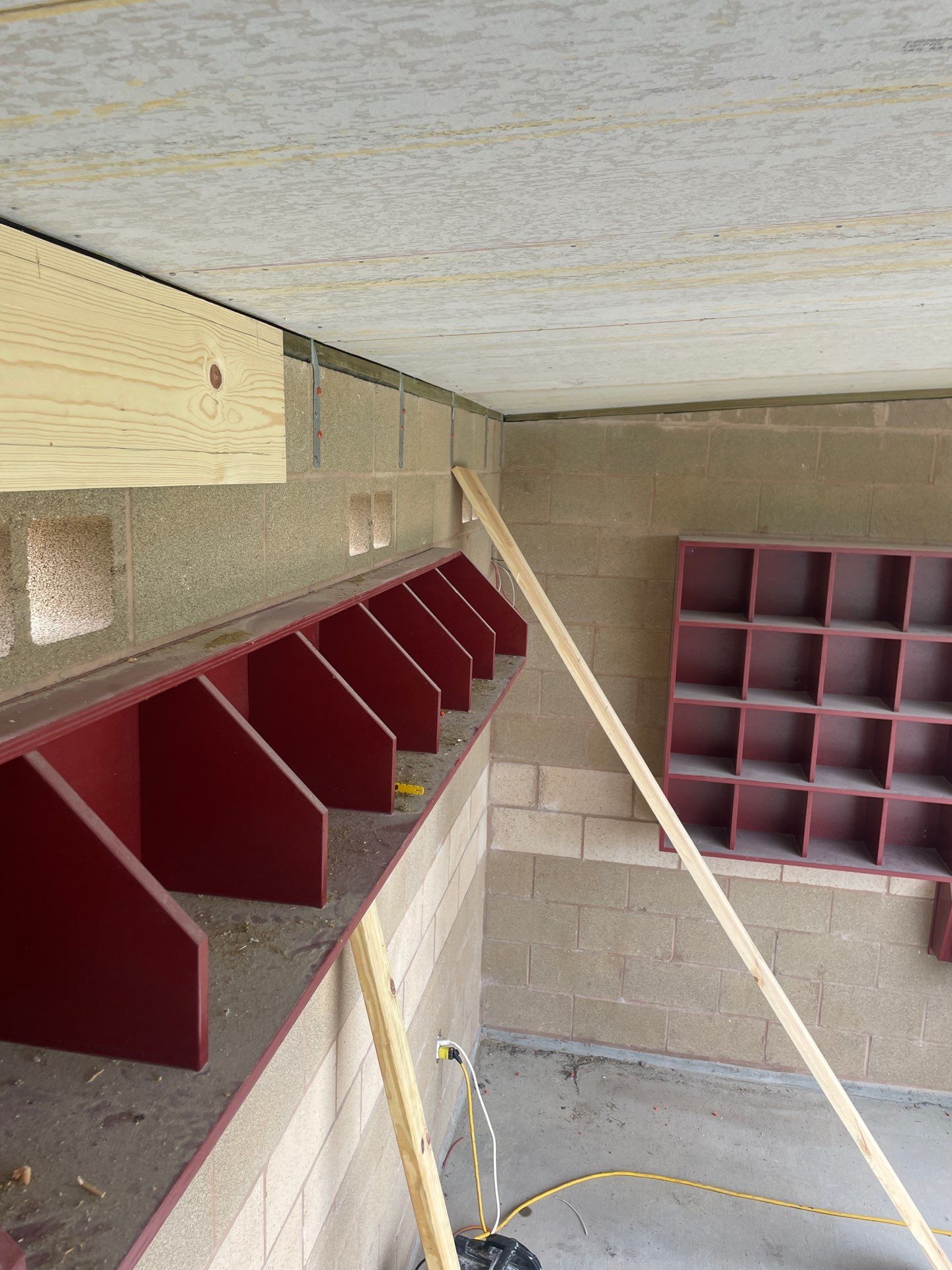 Wildcat Dugout by Bayfront Roofing and Construction