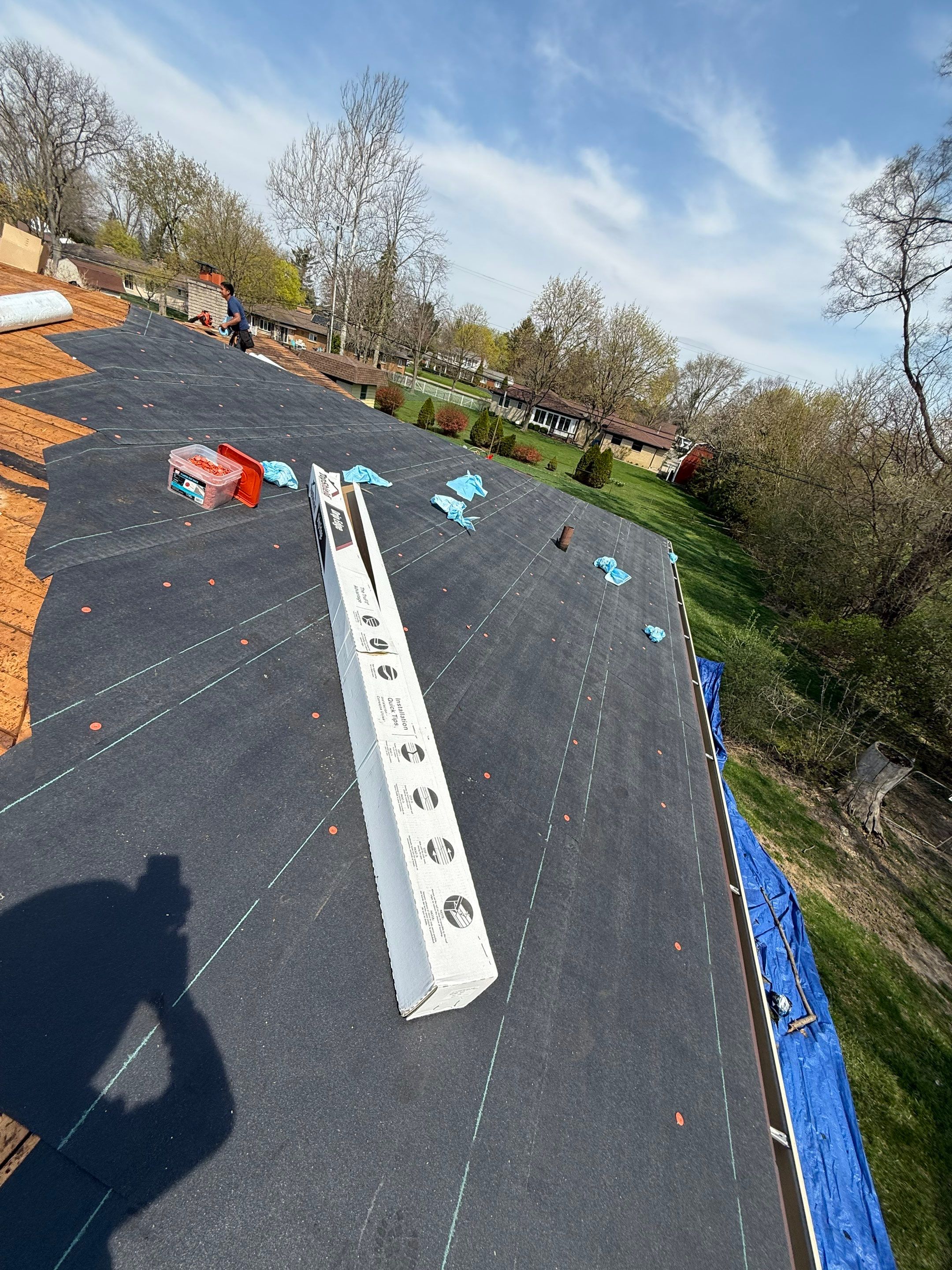 Project in Troy by Eave Roofing