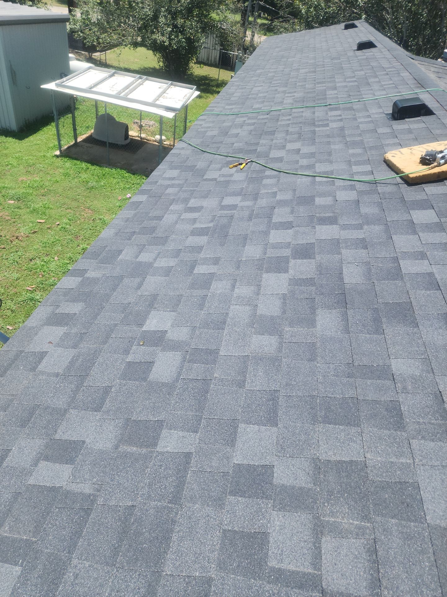 Residential Roofing Installation using Owen's Corning Duration (Lifetime) Shingles by Roof Repair Company