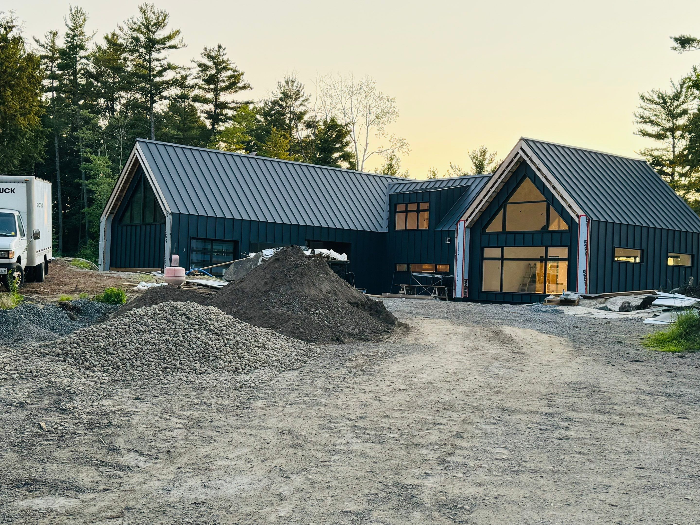Standing Seam Metal Roof - Custom Coping and Flashing  by Jay Carter Roofing & Sheet Metal