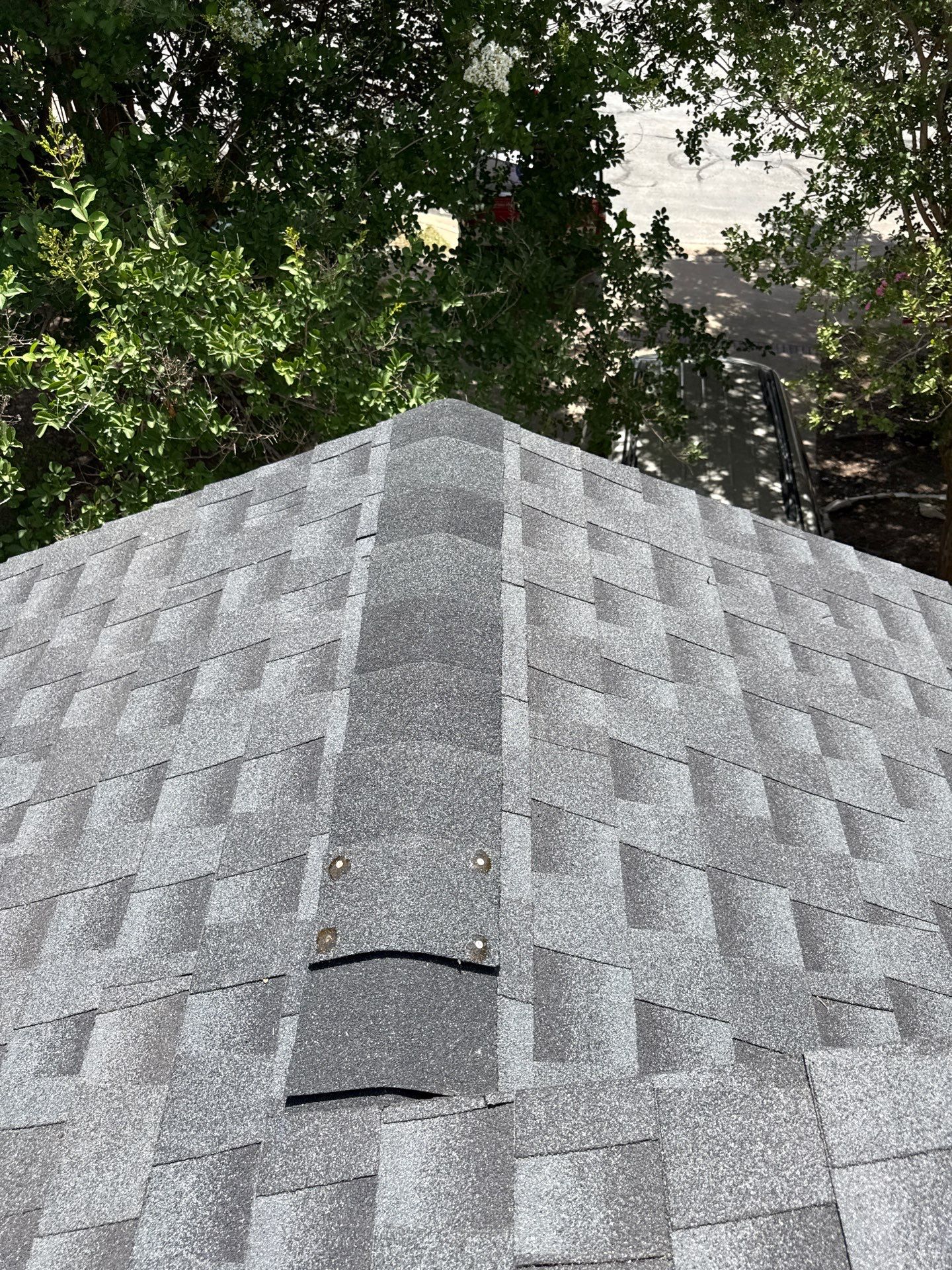 Residential Roof Replacement using GAF - HDZ - Charcoal by Action Exteriors Austin