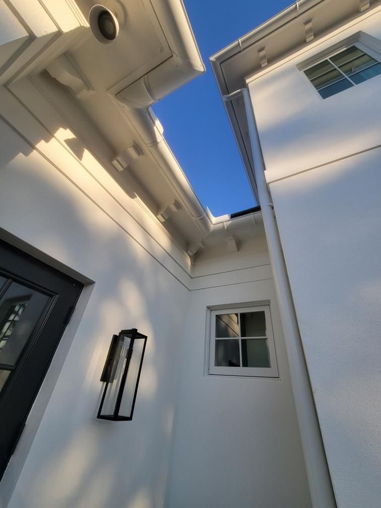 Residential Seamless Gutter Maintenance  by Gutter Professors