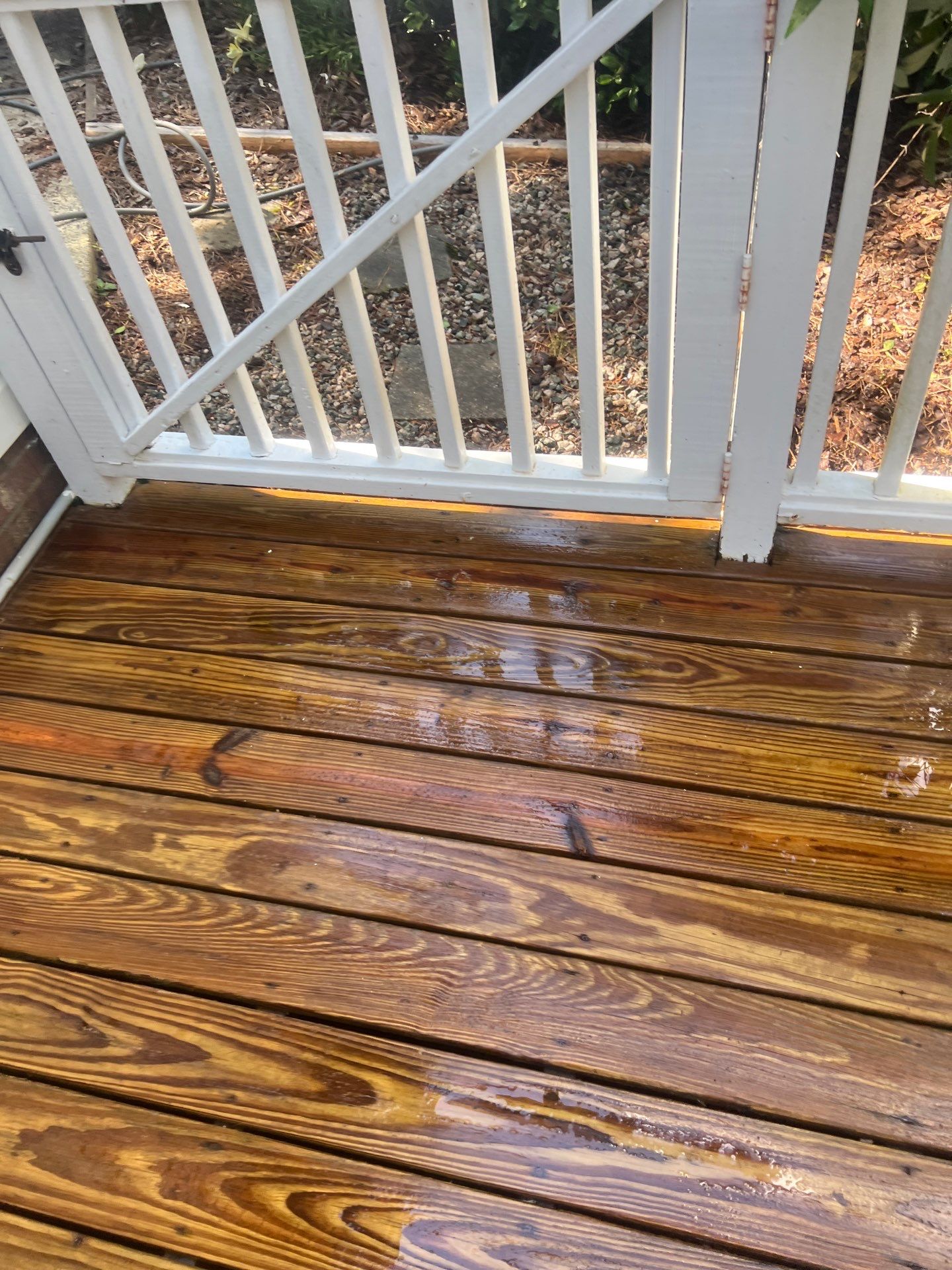 Weathered Deck using Wood Sealant by DuraSeal