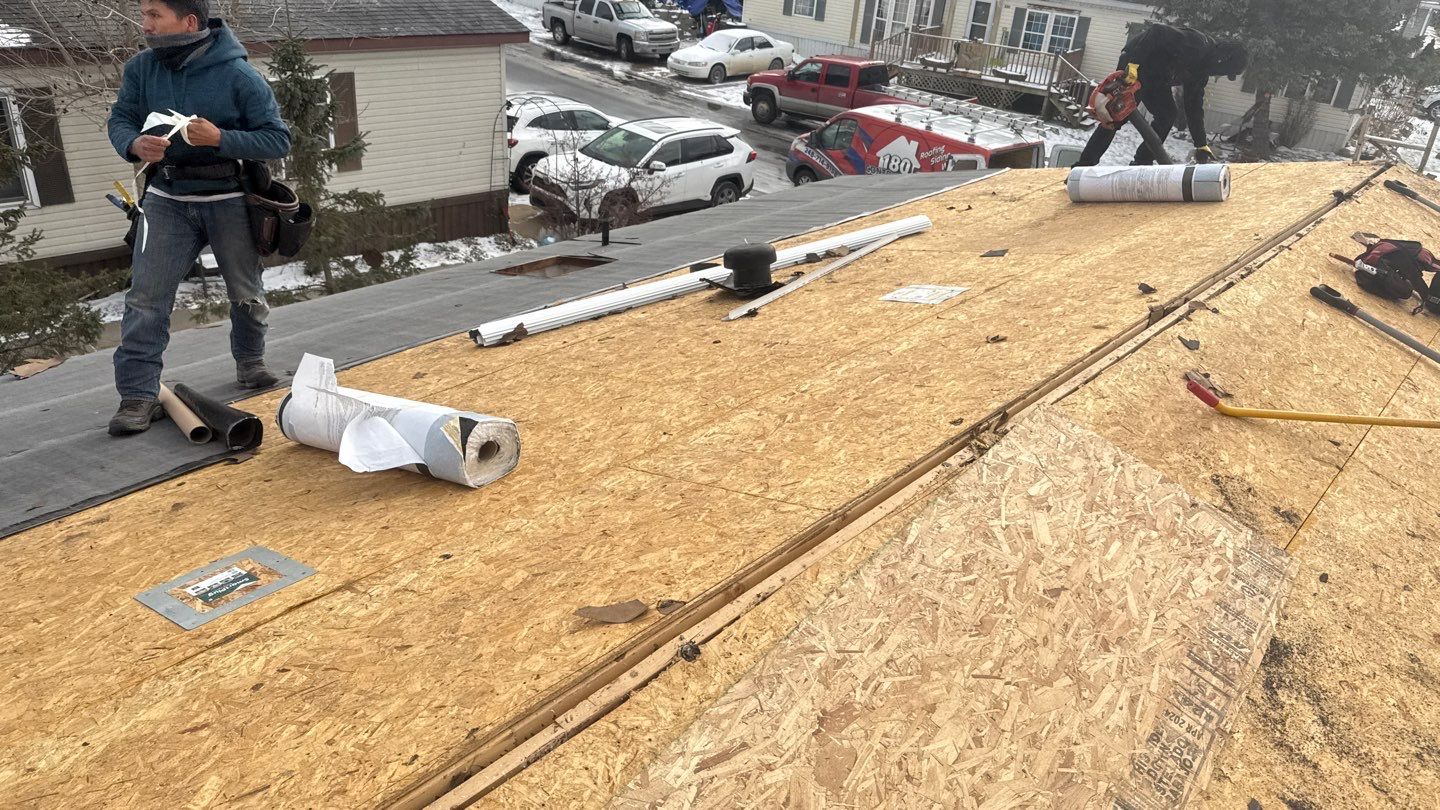 Roof Replacement using CertainTeed Landmark by 180 Contractors