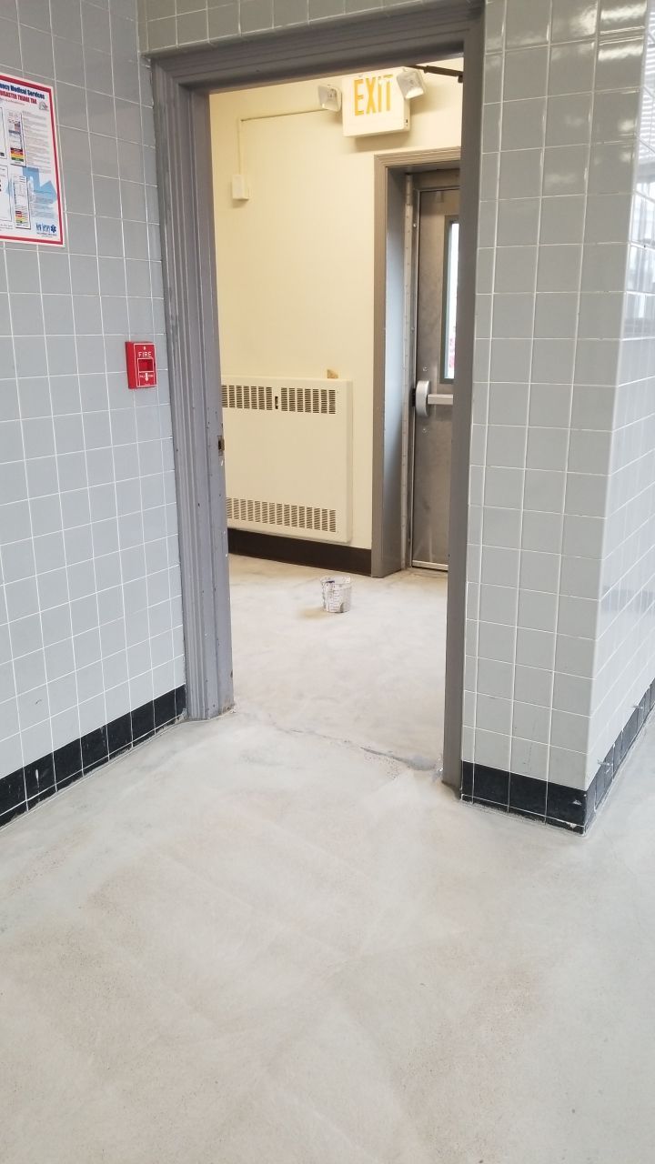 Dover Firehouse with their new Smoke Floor! by Spectrum Painting, LLC