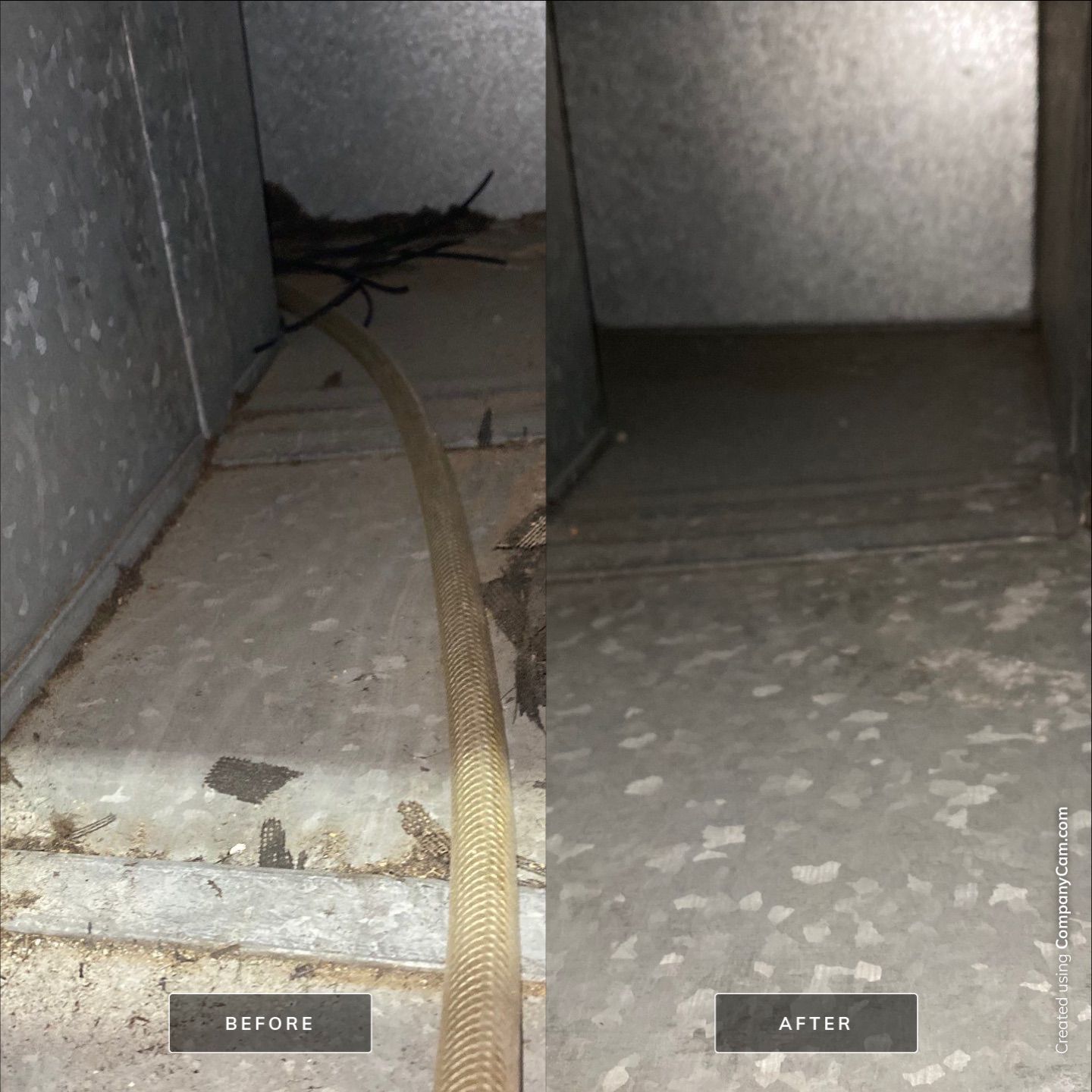 Project in Columbus by Voyager Air Duct Cleaning
