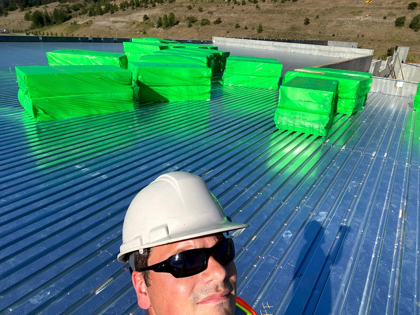 Commercial Roofing Installation using Durolast by Top Notch Roofing Inc