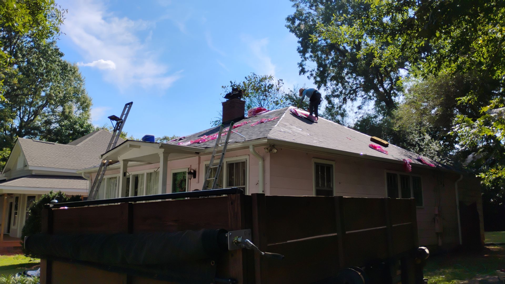 Judy roof replacement  by BROCK BUILDERS 