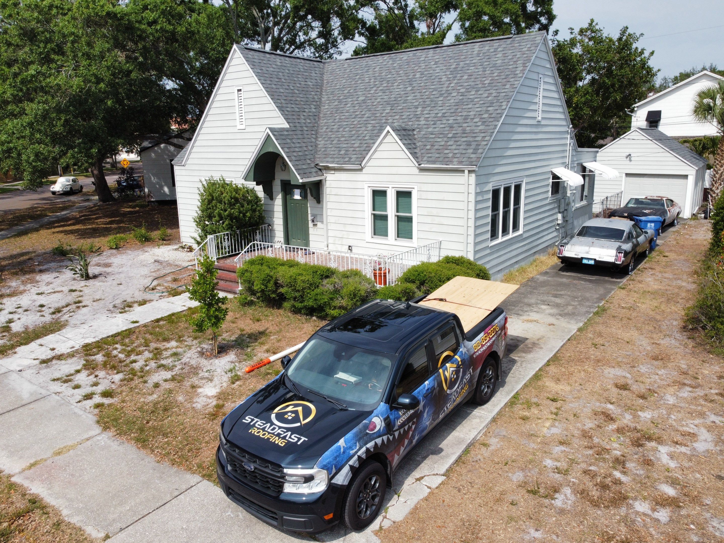 Roof Replacement in St. Petersburg, FL. by Steadfast Roofing