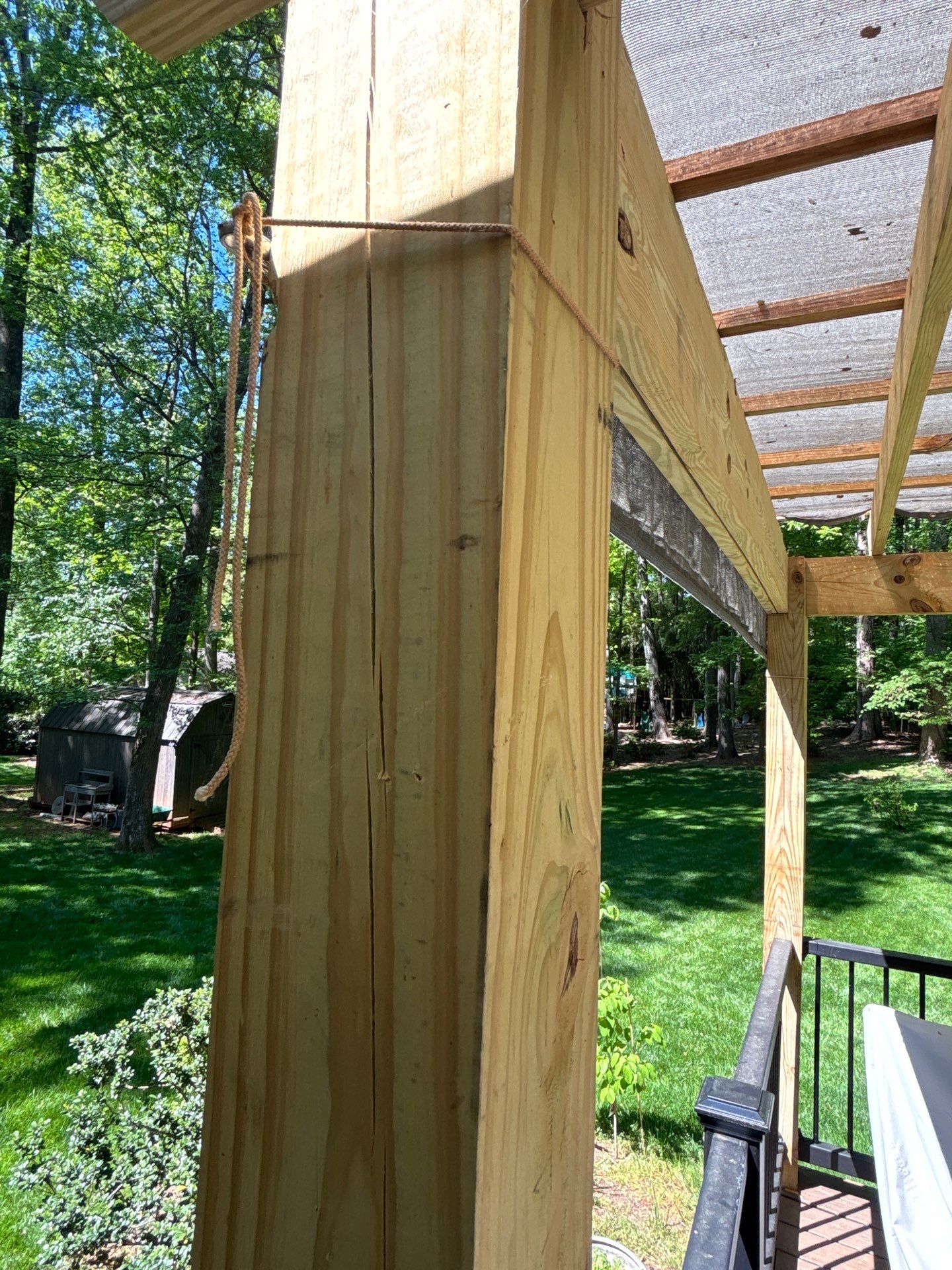 Pergola using Wood Sealant by DuraSeal