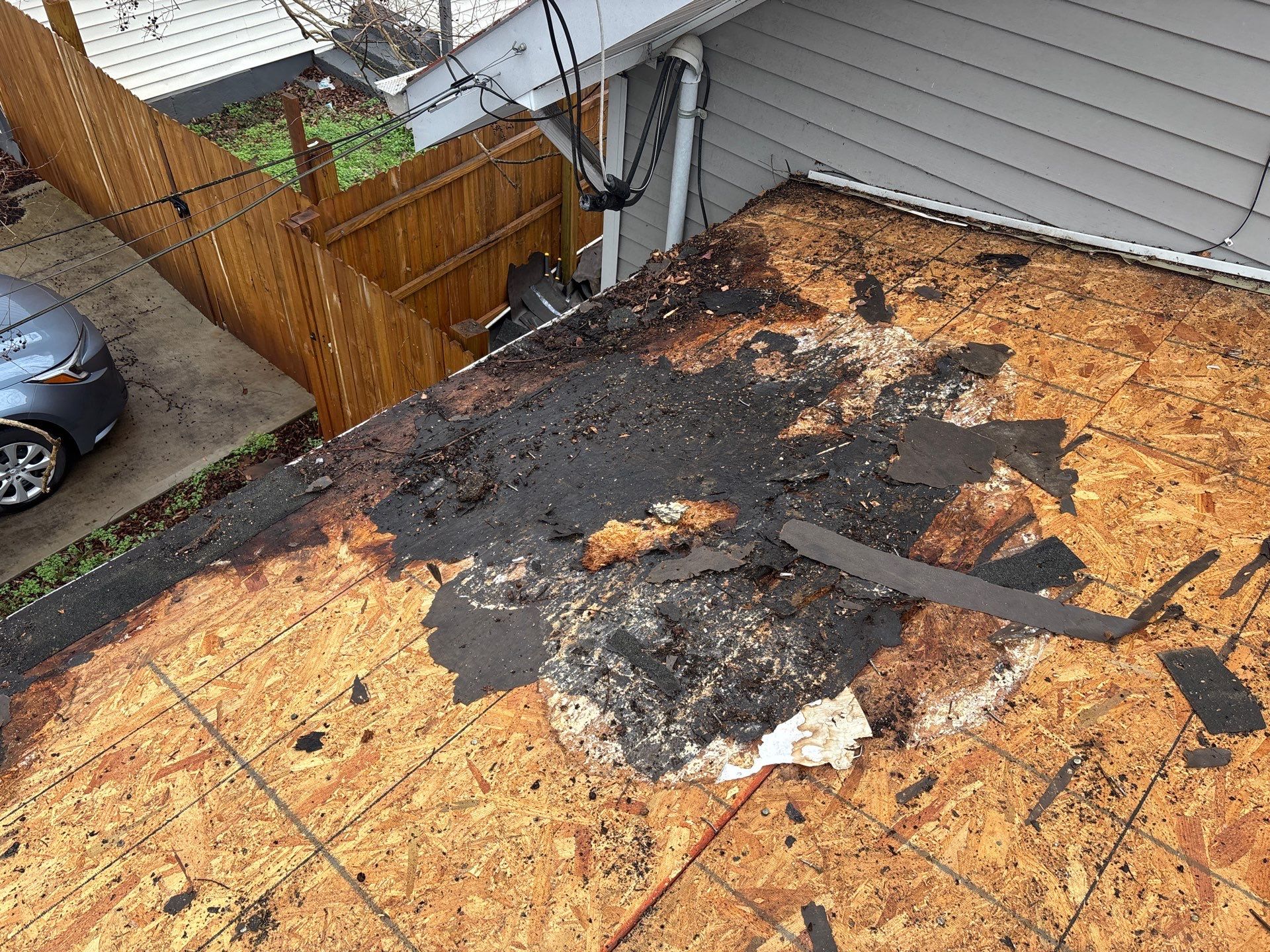 Landmark Shingle Roof Replacement and Decking Repair in Greenville by Roofers LLC