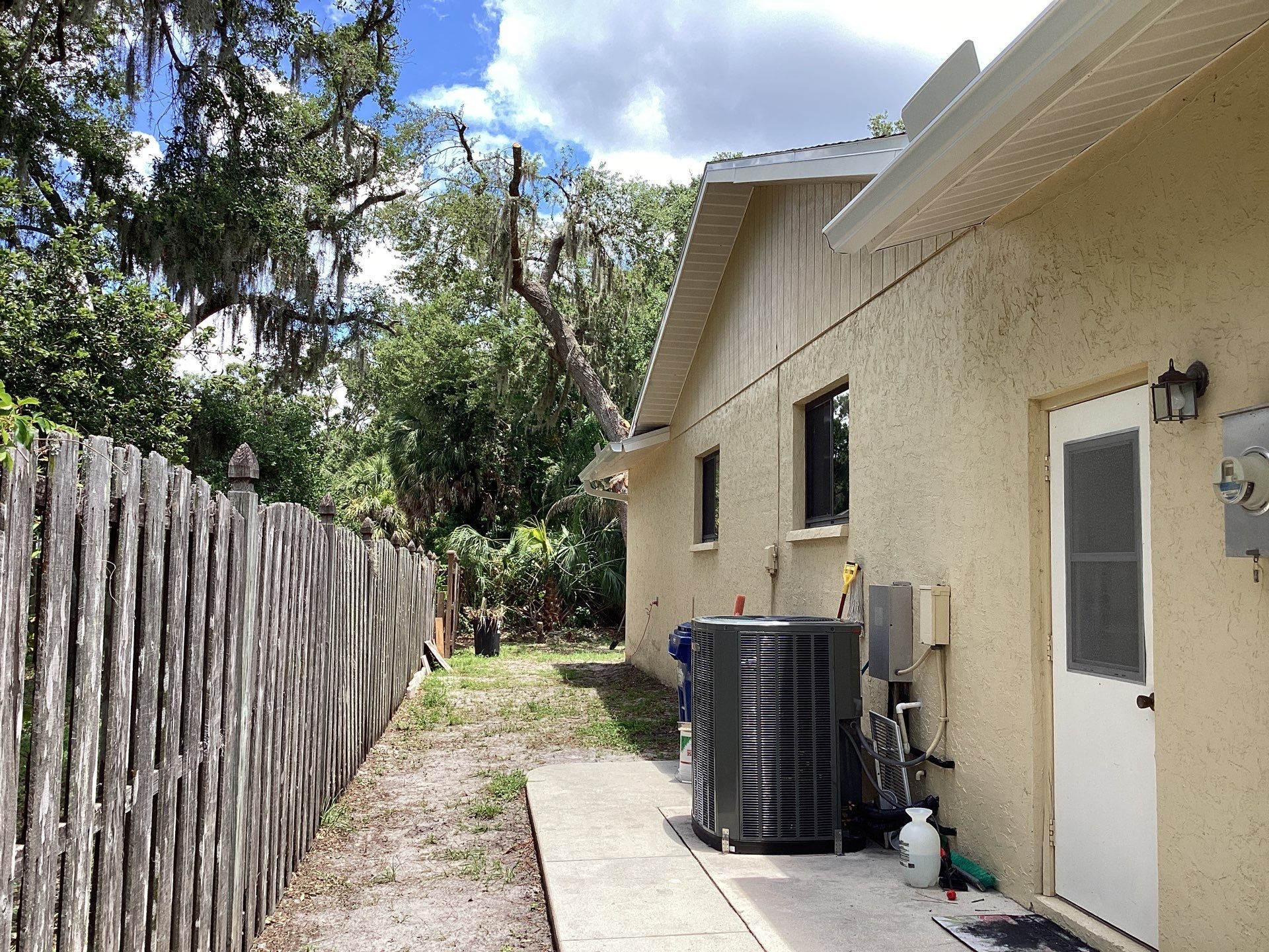 New Soffit and Fascia and White Gutters  by Gutter Professors
