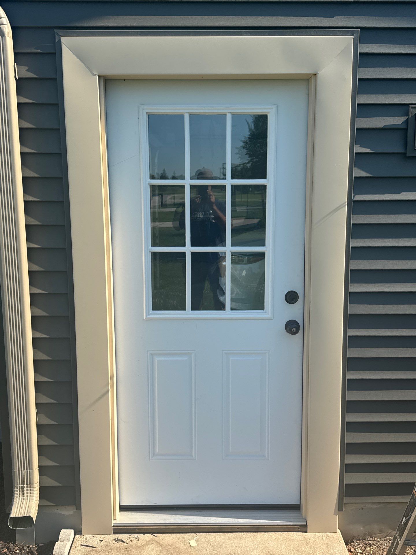 Bye Bye Cedar Siding ! Hello Misty Shadow!  by Gellings Roofing & Siding