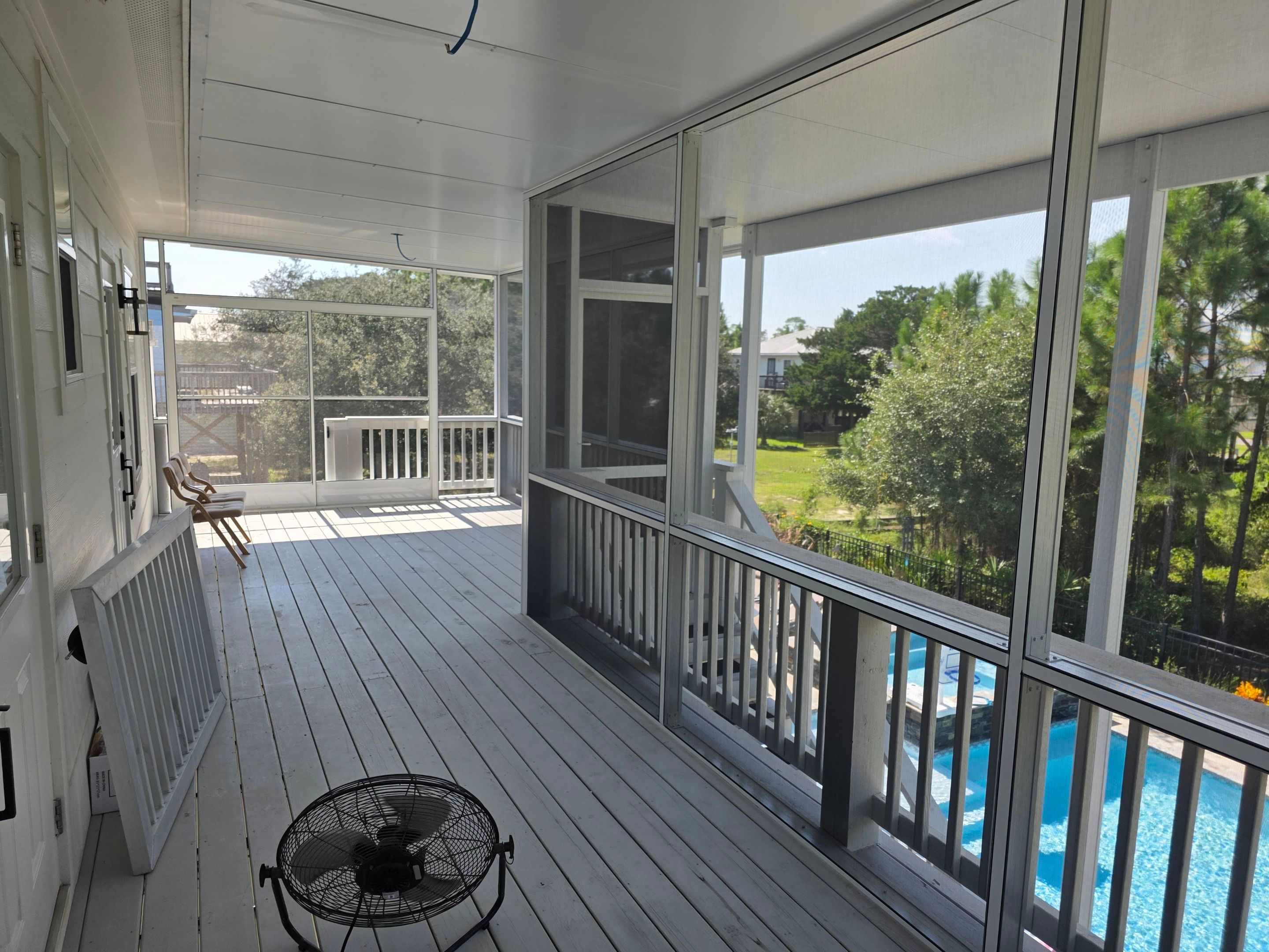 2nd Floor Screen Room by Titan Sunrooms
