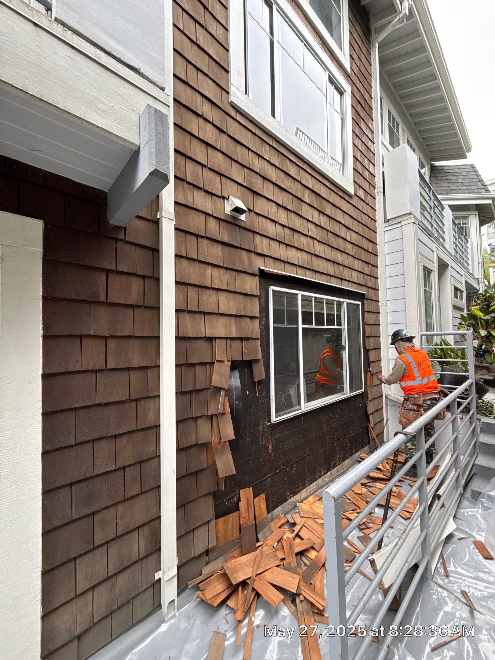 Project in Santa Monica by New Era Siding Inc