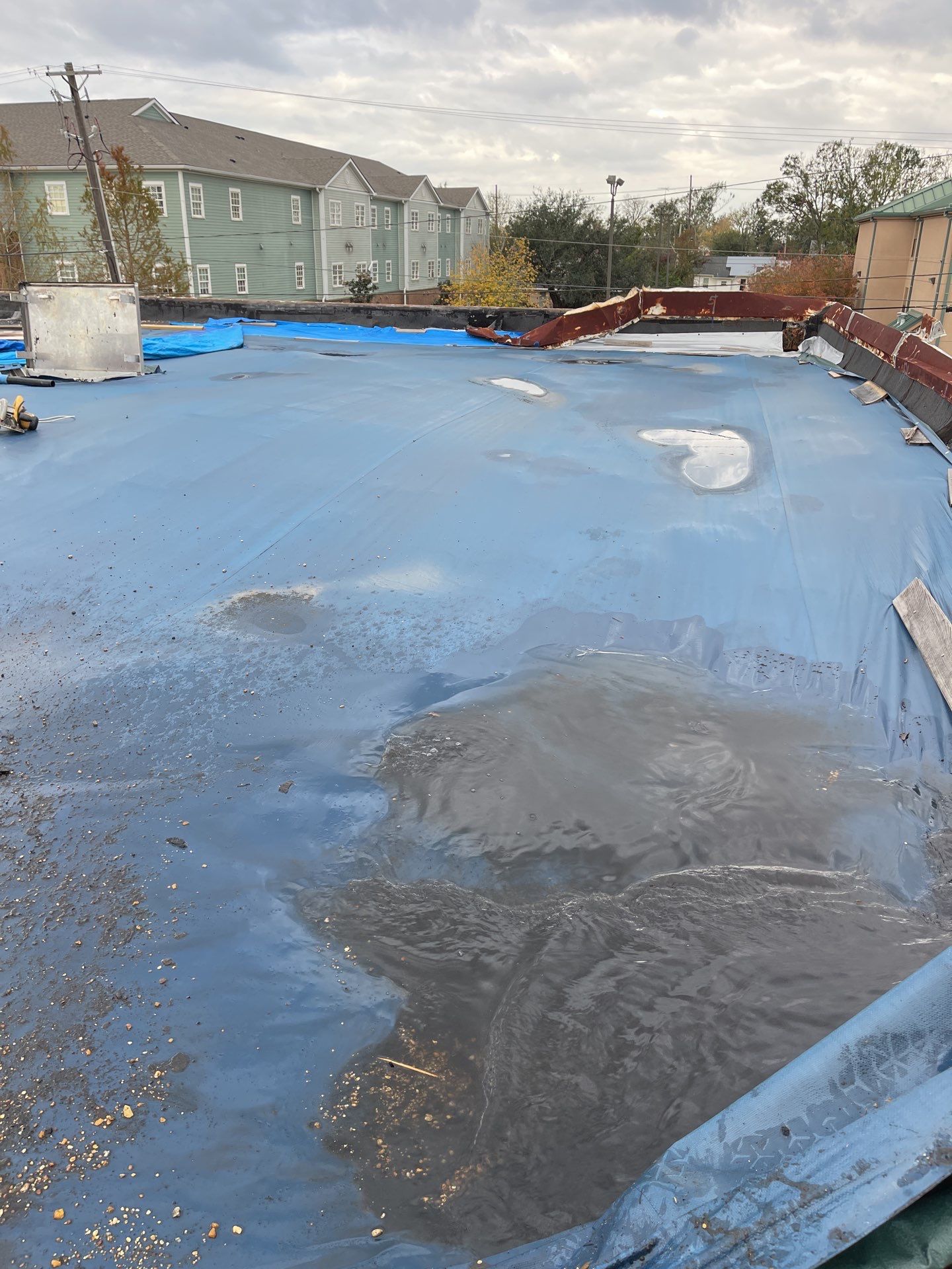 truses repair and new deking  by Xtreme interior company LLC