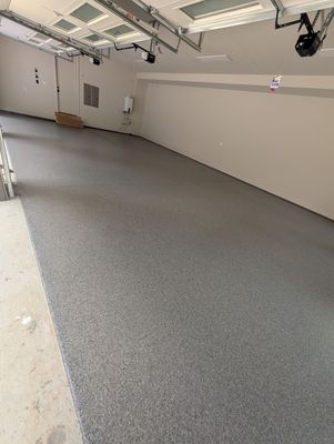 Garage Floor Coating using Dolerite