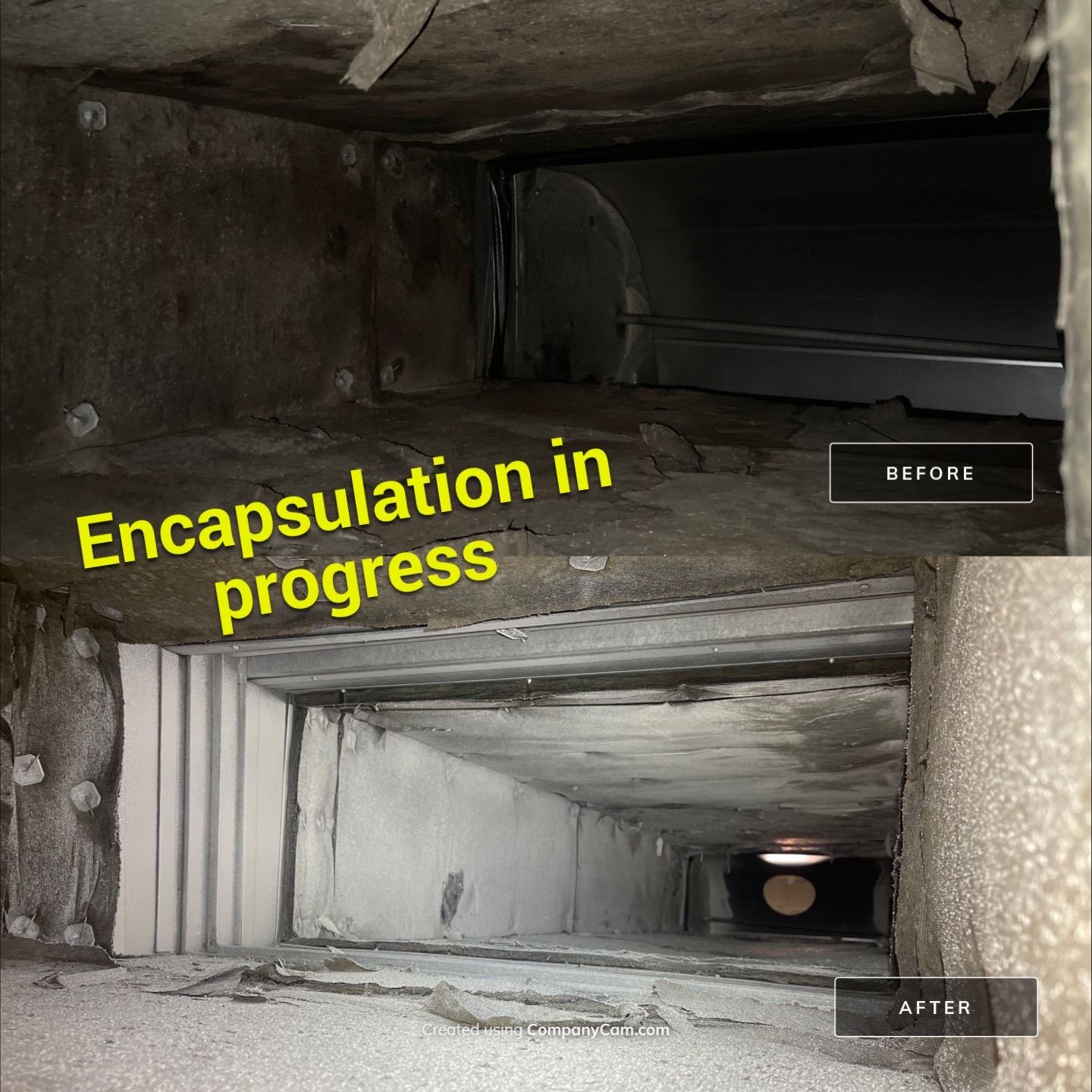 Project in Columbus by Duct Cleaning Solutions 