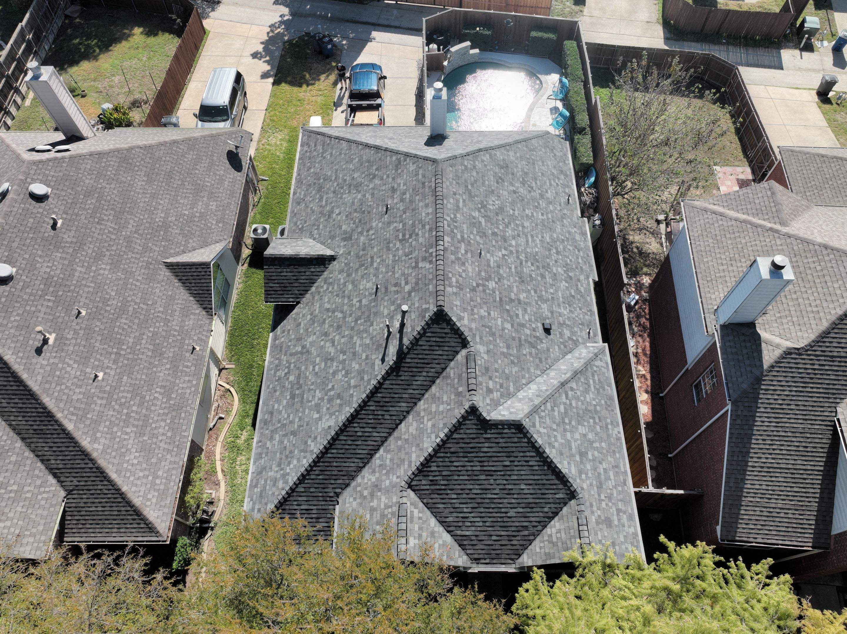 Residential Roofing Installation using Malarkey Vista Storm Grey by OneSource Roofing and Restoration