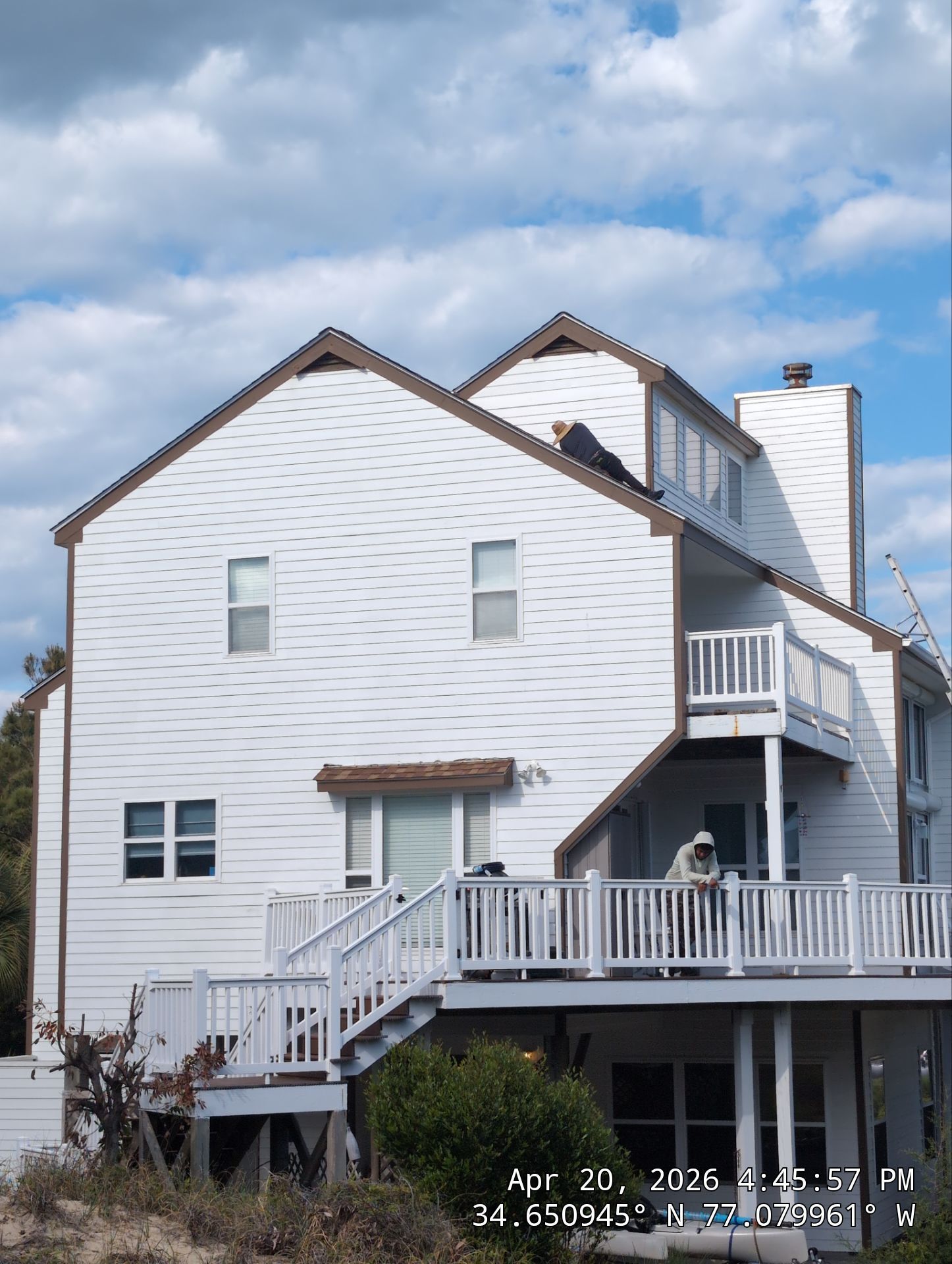 Another coastal home protected in Emerald Isle, NC. by RGR Construction and Roofing, LLC