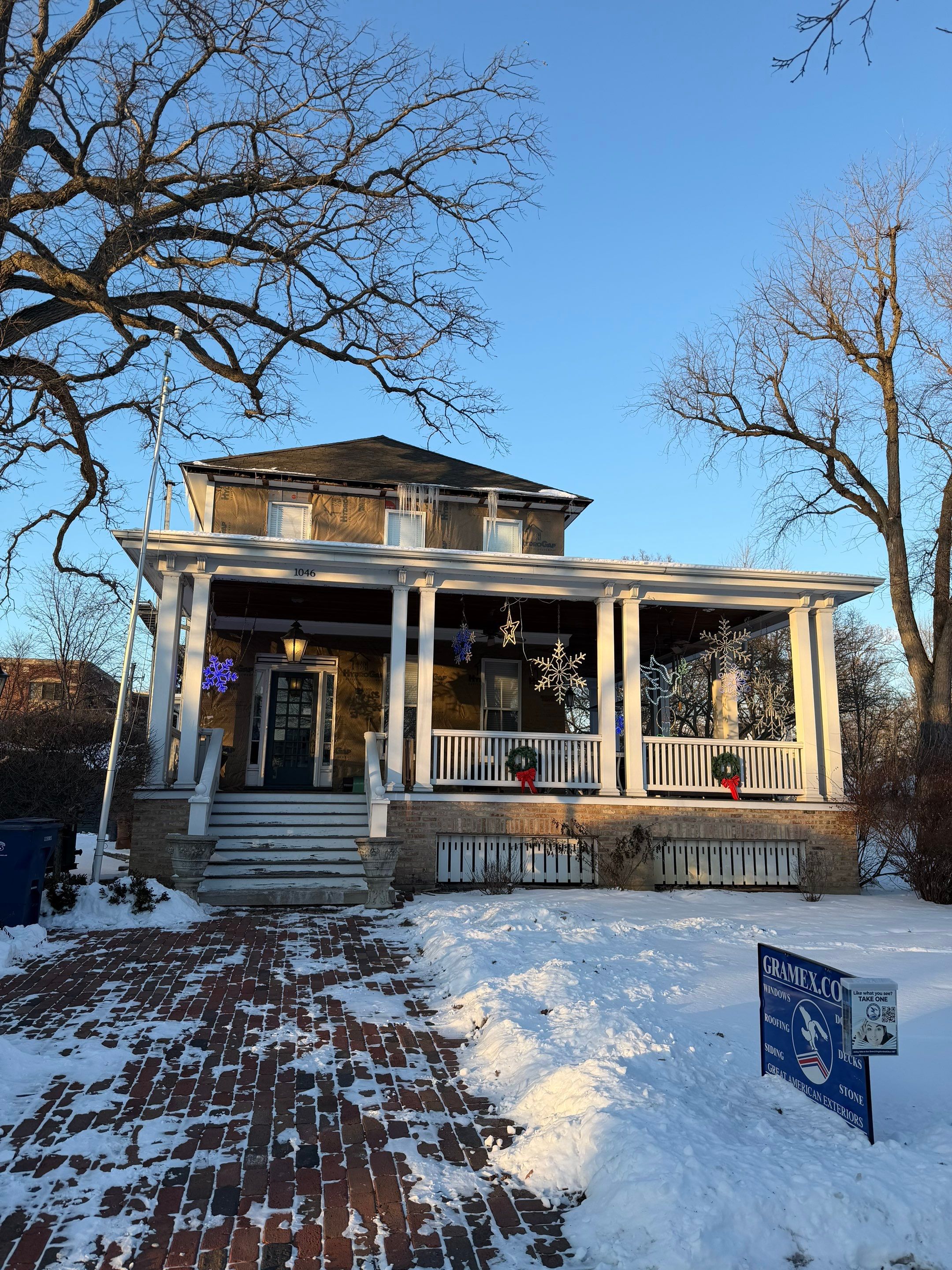 Full Exterior Siding and Trim Renovation in Wilmette by Great American Exteriors