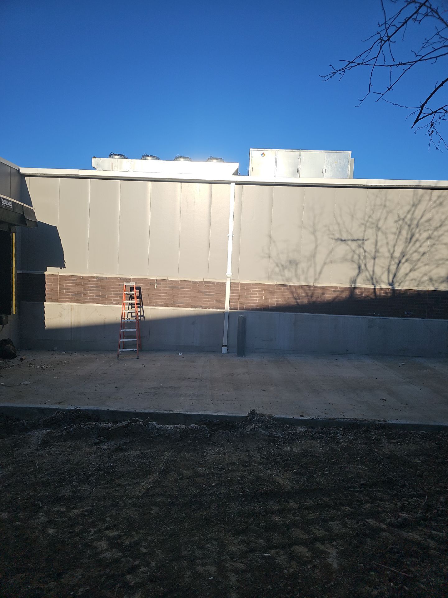 Commercial Roofing Installation using Insulated roof and wall panels by Nitro Roofing and Construction
