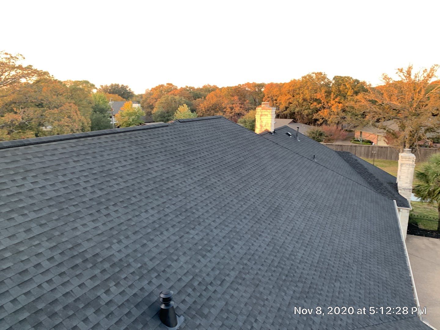 Huge Estate - Residential Roofing Installation using GAF Timberline HDZ Shingle System by First United Roofing & Construction