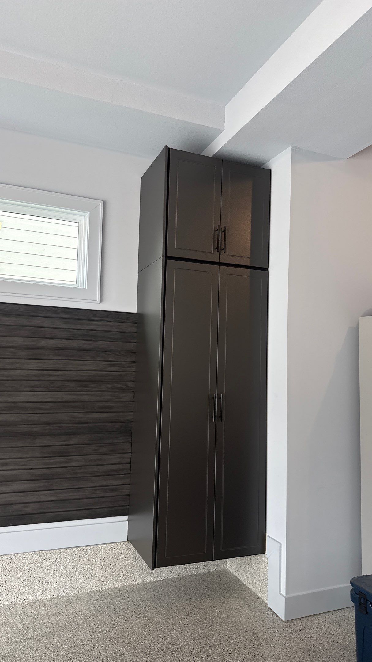 Zac Maximized Storage and Took Advantage of Ceiling Height by Banner Garage