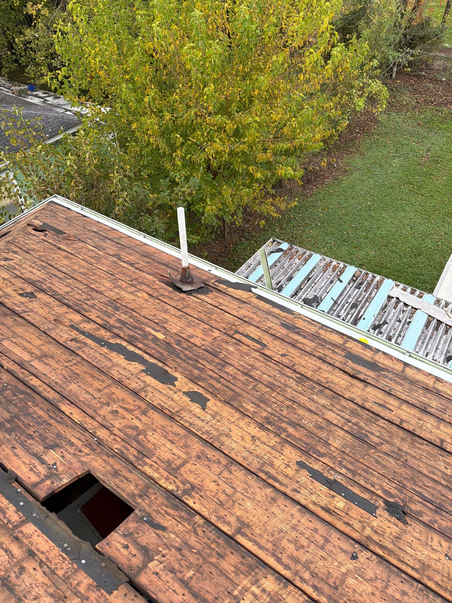 Residential Roofing Installation using GAF Timberline HDZ Appalachian Sky by Rainstoppers Roofing