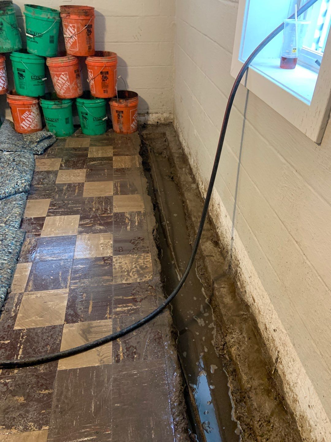 Getting Corey Back to Work with a Dry Basement by Waterproofing Northeast