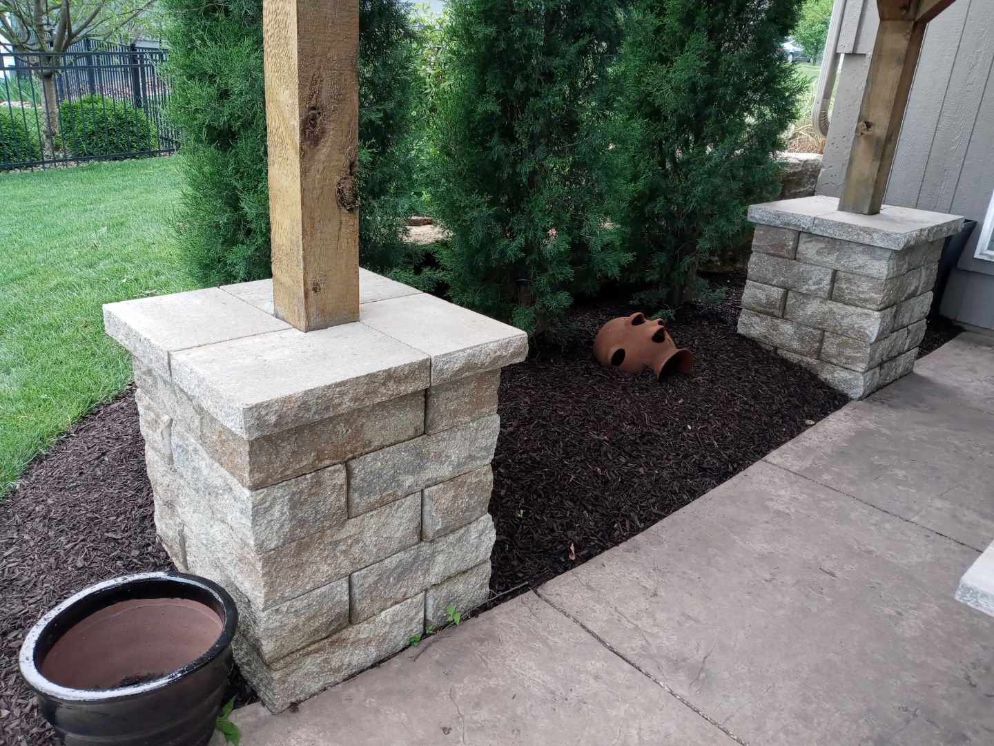 4 New Outdoor Living Areas by LAND ESCAPES LLC