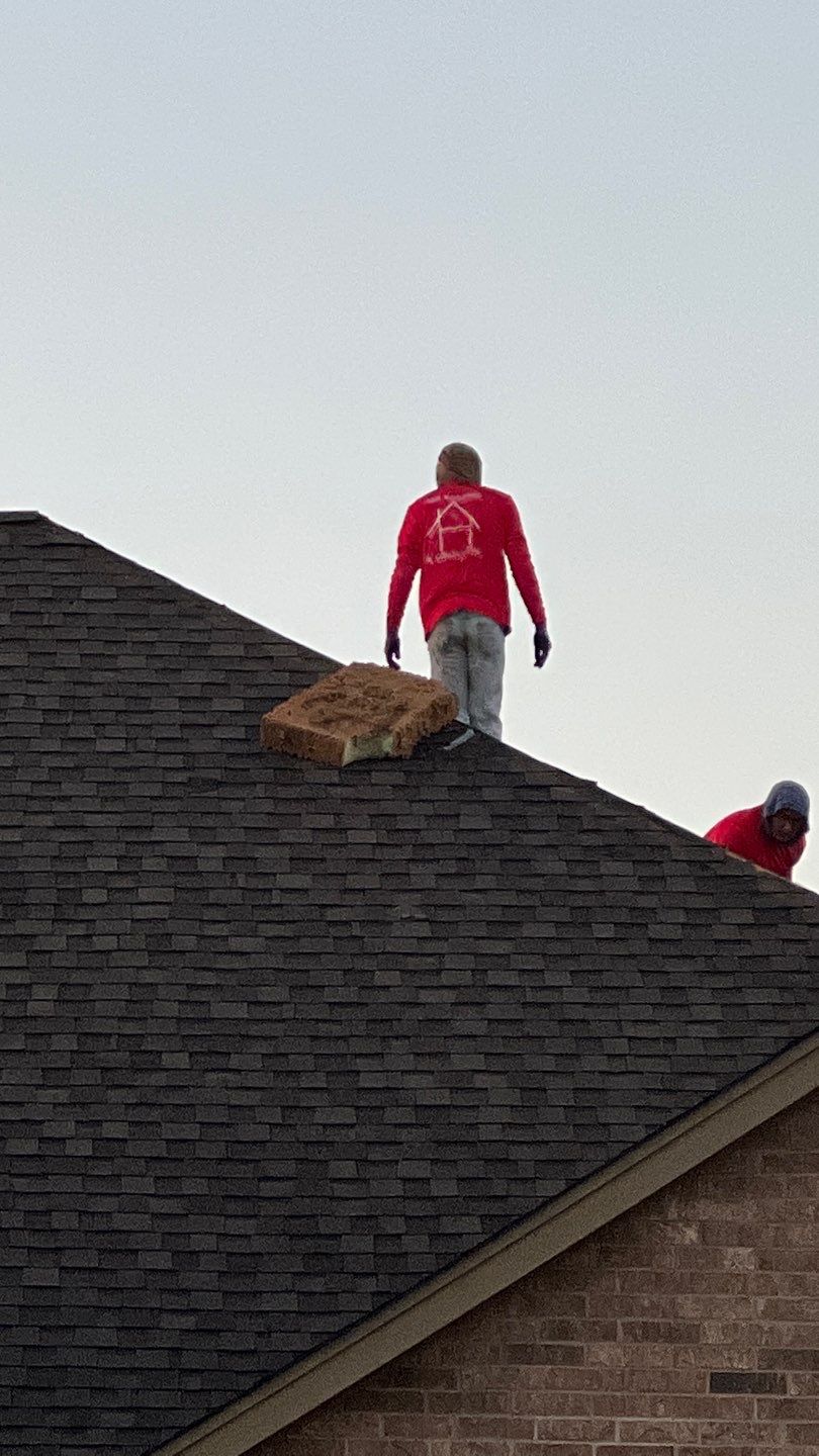 Residential Roofing Installation using GAF Natural Shadow  by A & H Roofing and Contracting, LLC