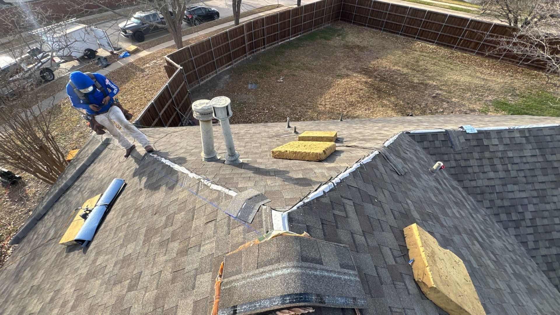 Project in Wylie by Rhino Roofing and General Contracting, LLC
