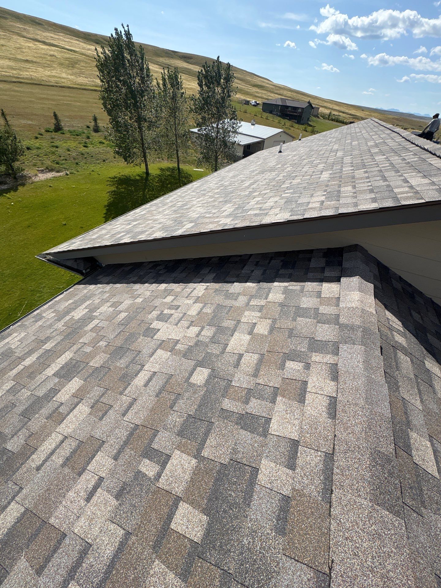 Owens Corning Architectural Shingle Roof Replacement in Great Falls by KQC Roofing
