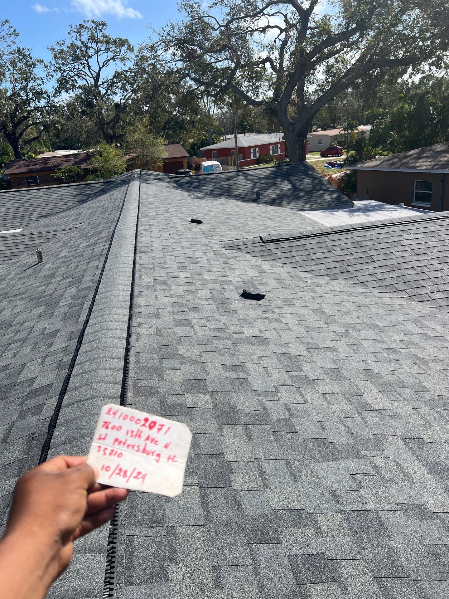 Project in St. Petersburg 33710 by Mitchell Roofing Company LLC 