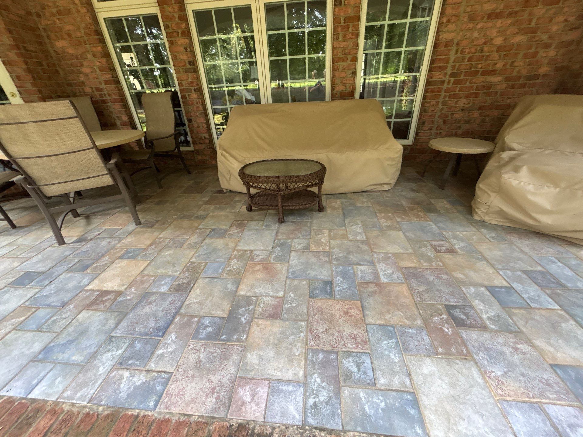 Pavers using Concrete Sealant by DuraSeal