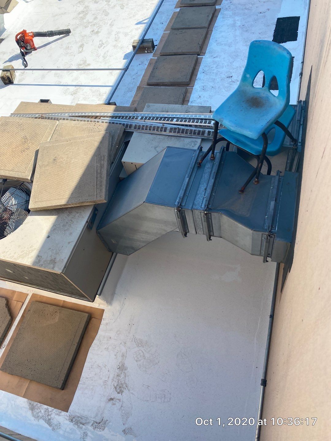 Commercial Roofing Installation using American Standard Coating - S  by A to Z Roofing