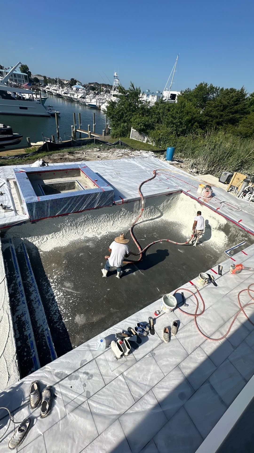 Project in Ocean City, MD by Elysium Pools