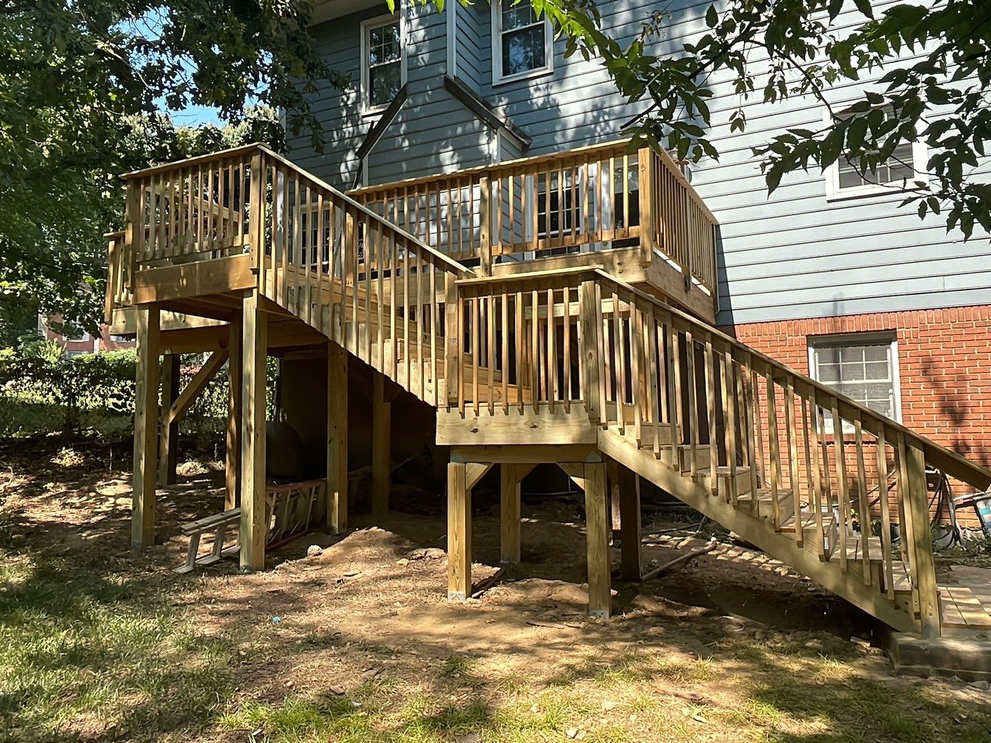 Russet Cove Circle - Deck Installation by Pillar and Pine