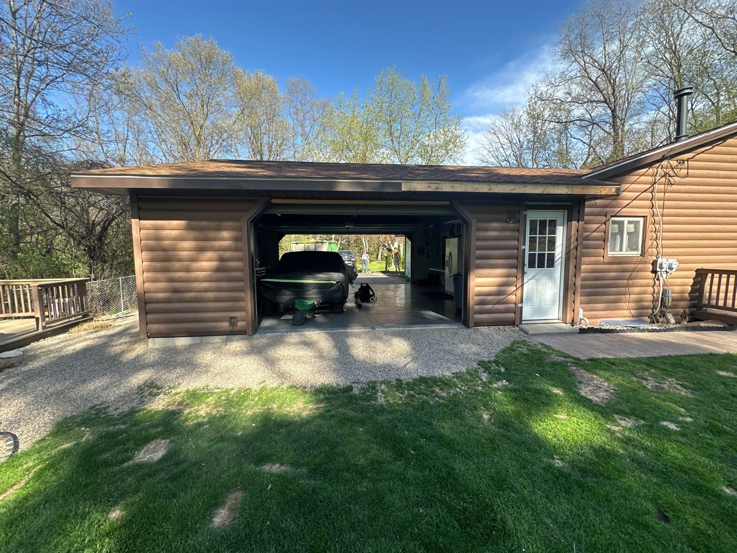 Siding Installation using Timbermill Forest Brown by 180 Contractors